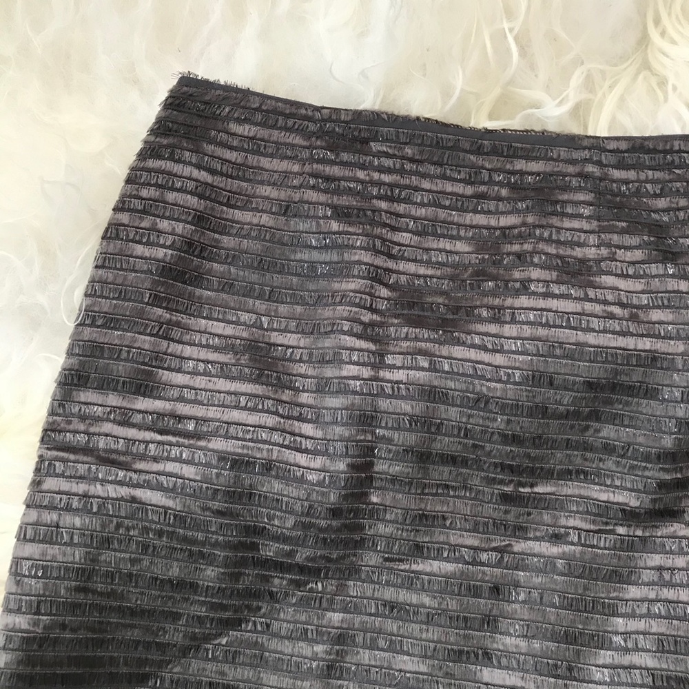 Alice and Olivia Sylvana Faux Fur Miniskirt - Picture 7 of 8